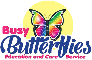 Busy Butterflies Education and Care Service logo
